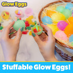 PartySticks 72 Glow Easter Eggs + 216 Mini Glow Sticks (288pcs total)