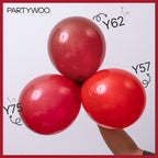 PartyWoo Red Balloons – 50 Pack, 5 Inch Matte Latex for Weddings, Parties & Celebrations | Red-Y57