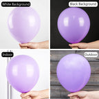 PartyWoo Lavender Balloons - 50 pcs, 12in Light Purple Latex Balloons for Parties, Weddings, Baby Showers