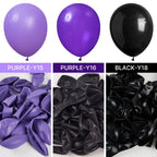 PartyWoo Dark Purple Balloons – 50x 5inch Royal Purple Latex Party Decorations for Weddings, Birthdays, and More