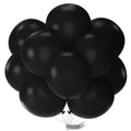 PartyWoo Black Balloons 18in Matte Latex – 20 Pack for Graduation, Birthday & Baby Shower