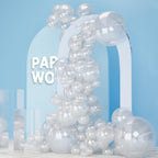 PartyWoo Clear Balloons Kit — 85pcs in 18/12/10/5 Inch for Graduation, Wedding & Baby Shower