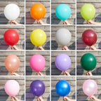 PartyWoo Rainbow Balloons 50 Pack – 12in Multicolor Latex Balloons for Graduation, Baby Shower & Celebrations