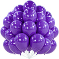 PartyWoo Dark Purple Balloons – 50pcs, 12in Royal Purple Latex Balloons for Birthday, Baby Shower & More