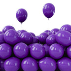 PartyWoo Dark Purple Balloons – 50x 5inch Royal Purple Latex Party Decorations for Weddings, Birthdays, and More