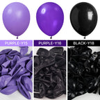 PartyWoo Dark Purple Balloons – 50pcs, 12in Royal Purple Latex Balloons for Birthday, Baby Shower & More