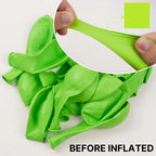 PartyWoo Lime Green Balloons Kit – 140pcs Latex Arch Kit for Wedding, Birthday & Theme Parties