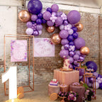 PartyWoo Dark Purple Balloons – 50x 5inch Royal Purple Latex Party Decorations for Weddings, Birthdays, and More