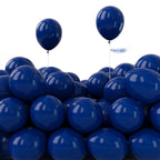 PartyWoo Navy Blue Balloons – 50pcs 5in Matte Dark Blue Latex for Weddings, Graduations, Parties