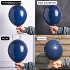 PartyWoo Navy Blue Balloons – 50ct, 12 inch Matte Latex for Celebrations