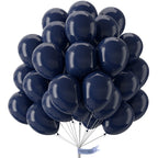 PartyWoo Navy Blue Balloons – 50ct, 12 inch Matte Latex for Celebrations