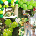 PartyWoo Lime Green Neon Latex Balloons – 50 Pack, 12 Inch for Parties
