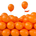 PartyWoo Orange Balloons – 50 Pack, 5-Inch Latex for Fall Parties