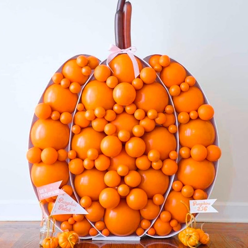 PartyWoo Orange Balloons 50pcs | 12-Inch Fall Latex Balloons for Birthday, Baby Shower & Parties