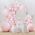 PartyWoo Pale Pink Balloons – 100pc Set for Arch Garlands & Party Decor