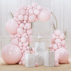 PartyWoo Pale Pink Balloons – 100pc Set for Arch Garlands & Party Decor