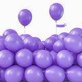PartyWoo Purple Balloons 100pcs - 5in Latex for Birthday & Wedding Decor