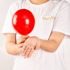 PartyWoo Red Balloons 100pcs | 5 Inch Matte Red Latex Party Decor Red-Y57