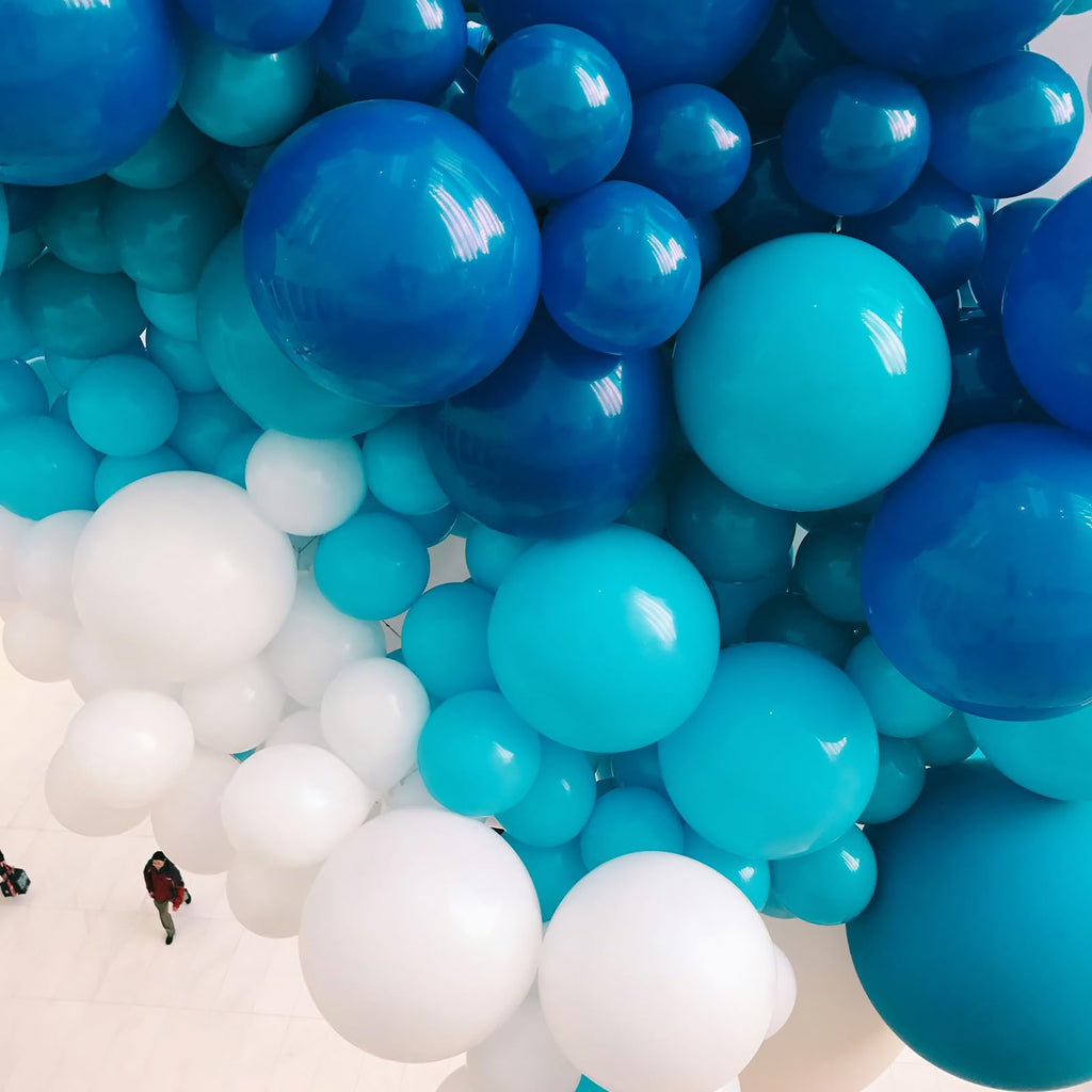 PartyWoo Royal Blue Balloons - 50-Pack, 12-Inch Latex Party Decor for Weddings & Celebrations