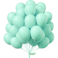 PartyWoo Teal Balloons – 50 Pack 12in Pastel Teal Turquoise for Celebrations