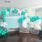 PartyWoo Teal Balloons 50 Pack 12in – Turquoise Aqua Blue Party Decor