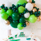 PartyWoo Dark Green Balloons Kit 127 Pcs for Arch Garlands 36in to 5in