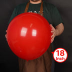 PartyWoo Red Balloons 20-Pack – 18 Inch Latex Balloons for Parties