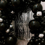 PartyWoo Black Balloons – 100pcs, 5-Inch Matte Latex Balloons for Weddings, Birthdays & Celebrations