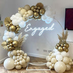 PartyWoo Pearl Beige Balloons – 50ct 12in Ivory Latex for Weddings & Celebrations