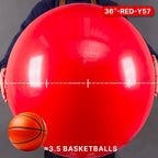 PartyWoo Red Balloons 36in - 4 Pack | Premium Latex Party Decor