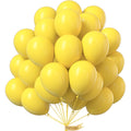 PartyWoo Yellow Balloons - 50pcs, 12in Latex Balloons for Birthday, Baby Shower & Party Decor