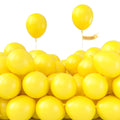 PartyWoo Yellow Balloons 50pcs | 5 Inch Matte Latex for Birthday, Baby Shower & More