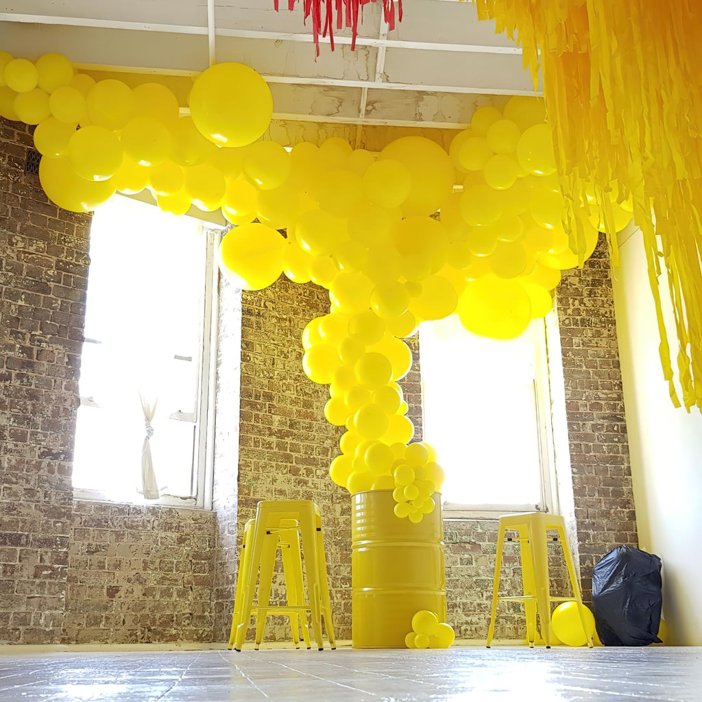 PartyWoo Yellow Balloons - 50pcs, 12in Latex Balloons for Birthday, Baby Shower & Party Decor