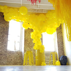 PartyWoo Yellow Balloons - 50pcs, 12in Latex Balloons for Birthday, Baby Shower & Party Decor
