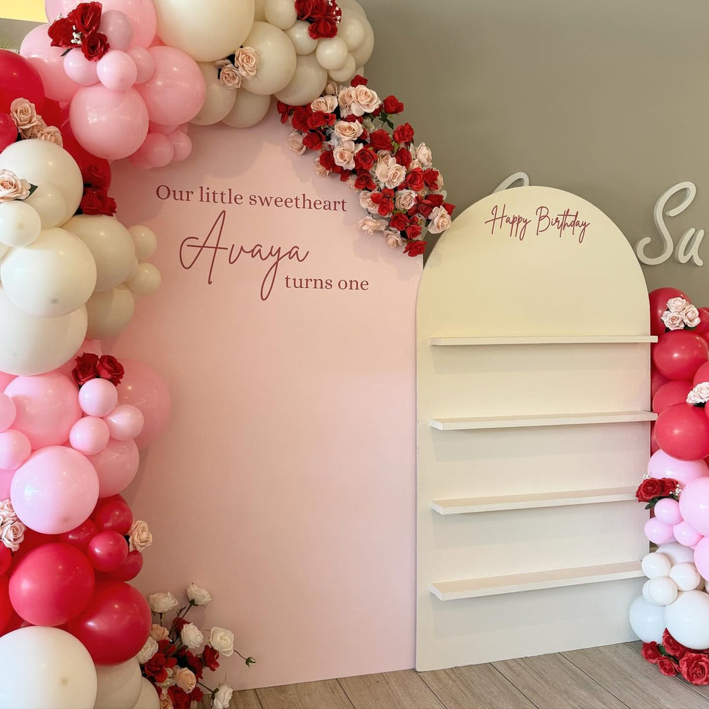 PATYDECRO Red, White & Pink Balloons – 50pcs 12in Latex with Ribbon for Valentines, Weddings & Birthdays
