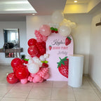 PATYDECRO Red, White & Pink Balloons – 50pcs 12in Latex with Ribbon for Valentines, Weddings & Birthdays
