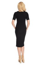 PeeKaBoo classic cut pregnancy dress