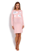 PeeKaBoo raised top maternity nightgown