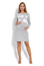PeeKaBoo raised top maternity nightgown