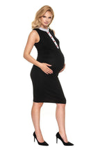 PeeKaBoo sleeveless button-down dress