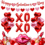 Pekeng 53pc Galentines Day Decorations Kit — Balloons, Banners & More for Galentine Nights