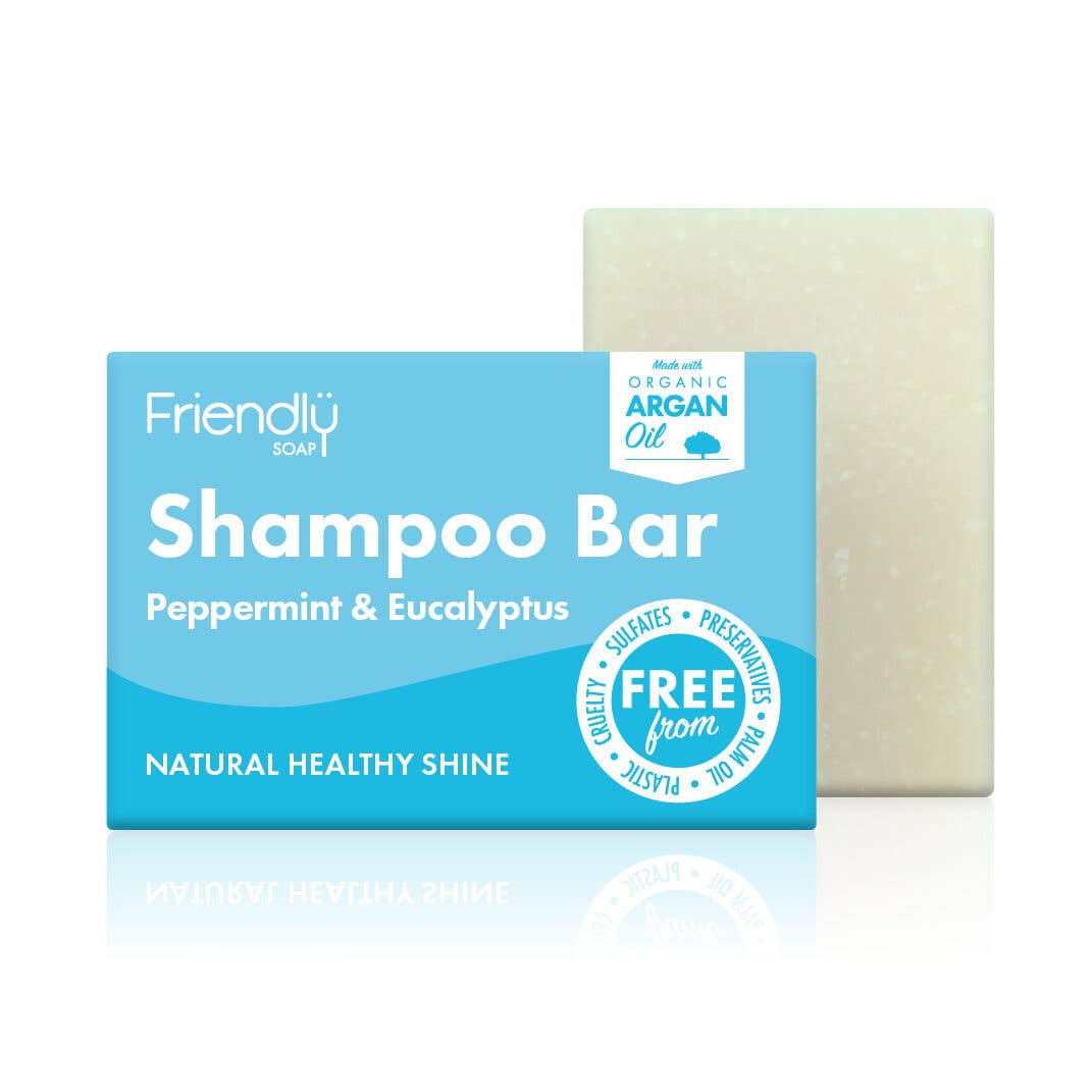 Pfefferminz- & Eukalyptus-Shampoobar – Umweltfreundlich