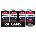 Pepsi Max No Sugar Cola PMP Can 330ml (Case of 24)