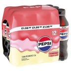 Pepsi Strawberries 'N' Cream Flavour PMP Bottles 12 x 500ml (Case of 12)