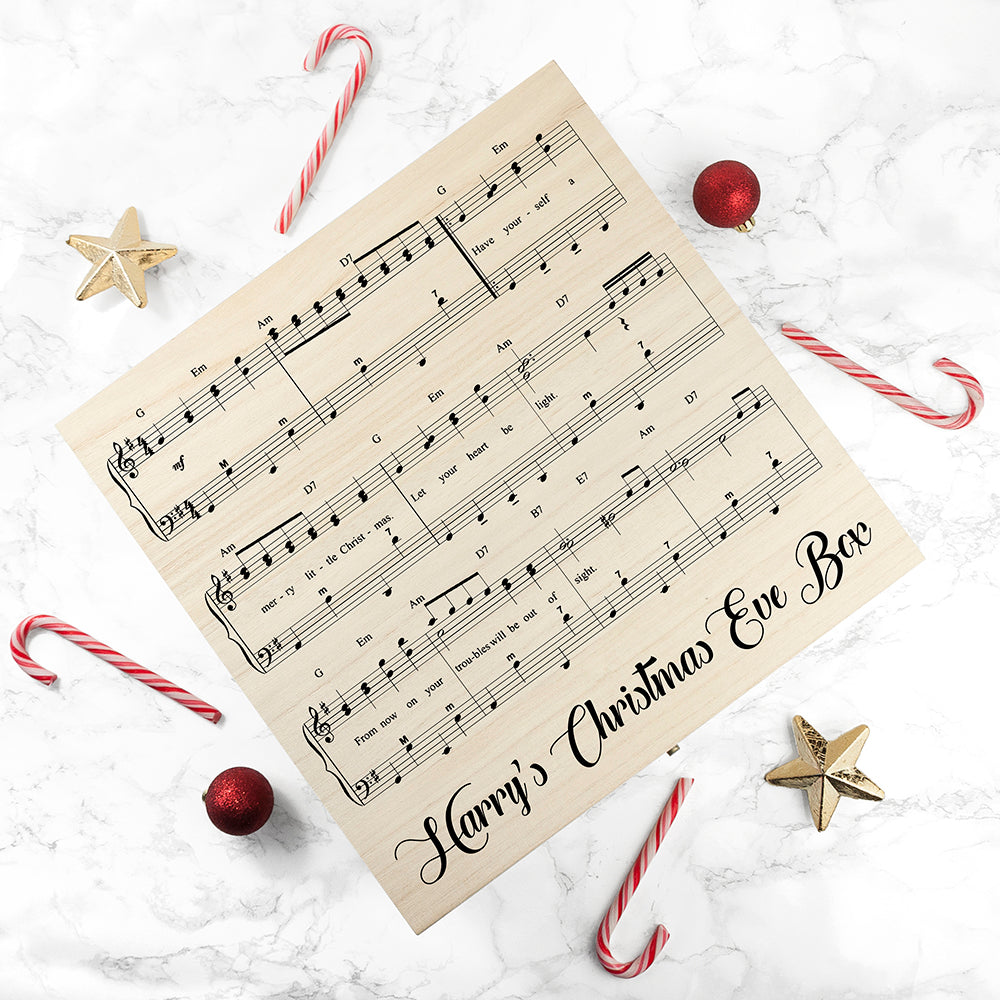 Personalised Have Yourself A Merry Christmas Eve Box