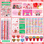 Phaorui 268-Piece Valentines Day Gift Set for Kids – Classroom Exchanges & Party Favors