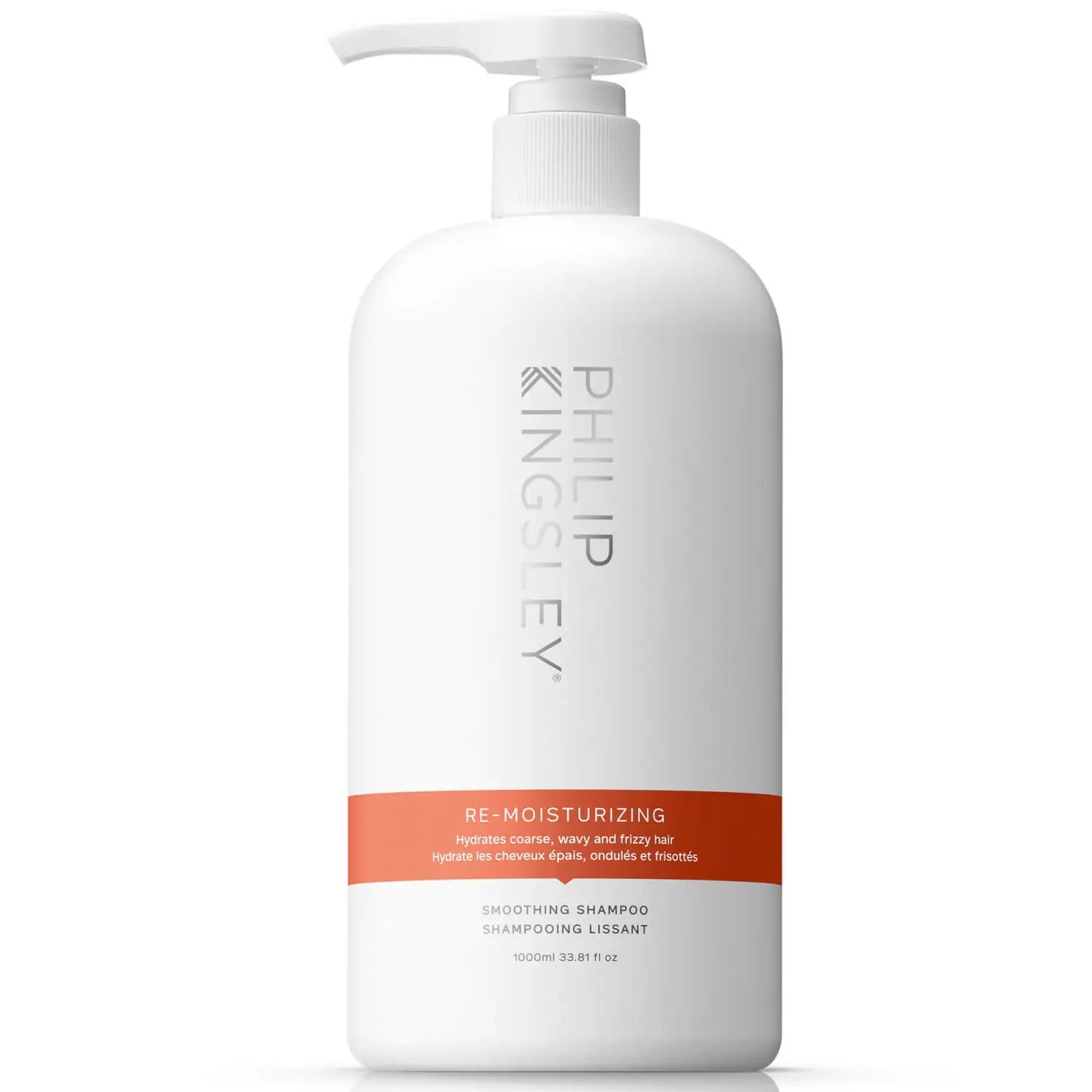 Philip Kingsley Re-Moisturizing Shampoo 1000ml Ideal für alle Locken, Coils und Wellen
