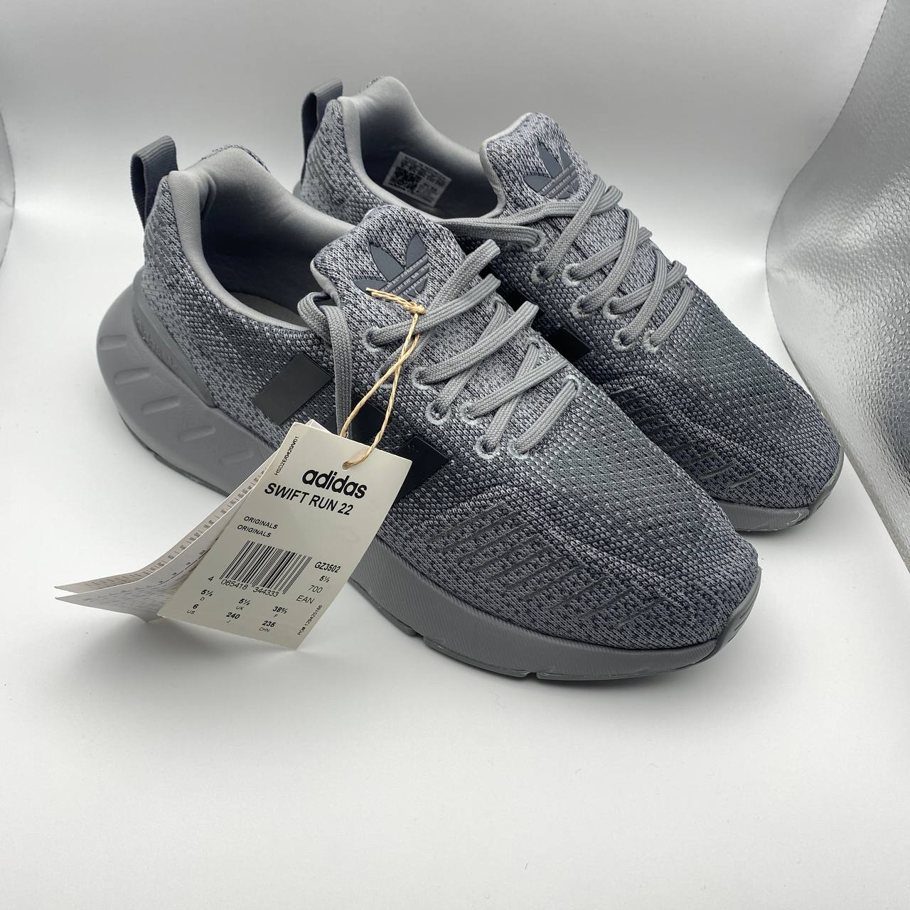 UK 5.5 Adidas Swift Run 22 Black Women’s Trainers – EU 38.5