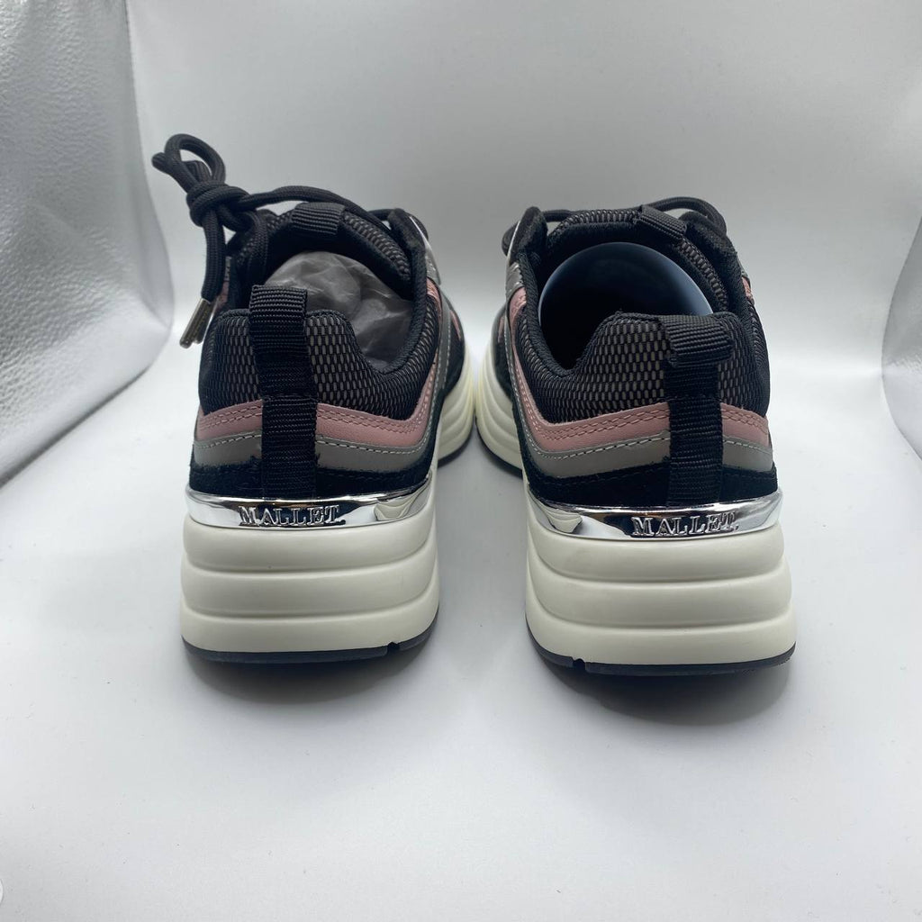 UK 4 Mallet Cyrus Fade Women’s Leather Mesh Trainers – EU 37