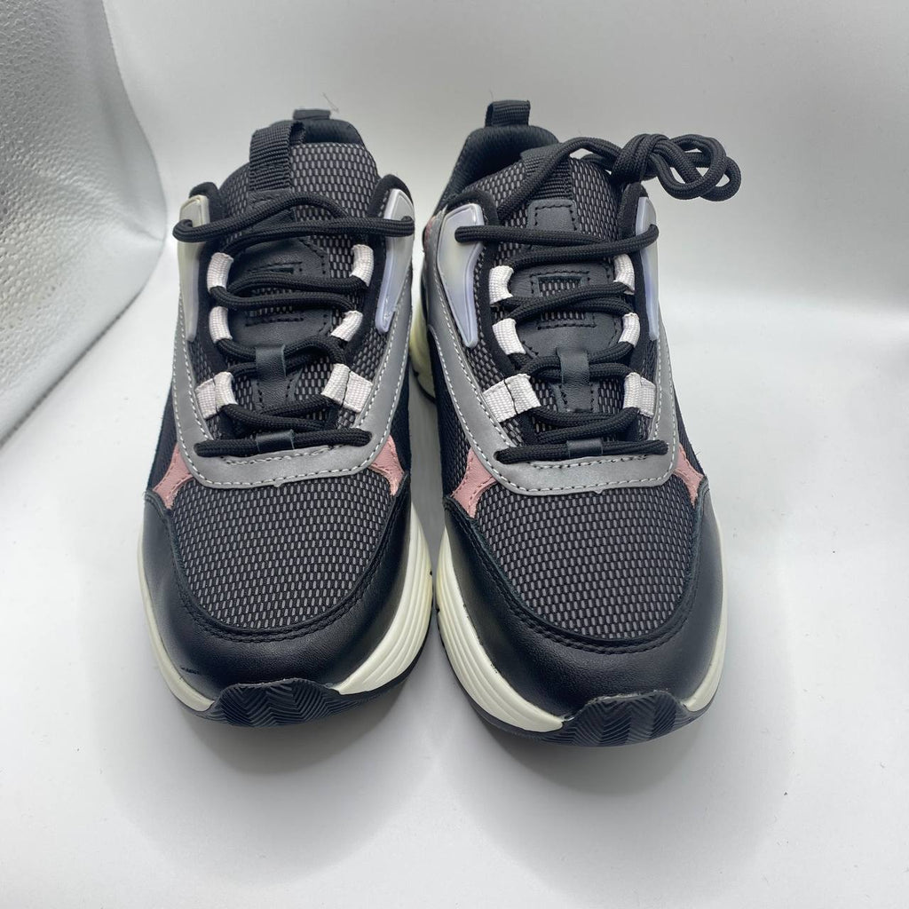 UK 4 Mallet Cyrus Fade Women’s Leather Mesh Trainers – EU 37